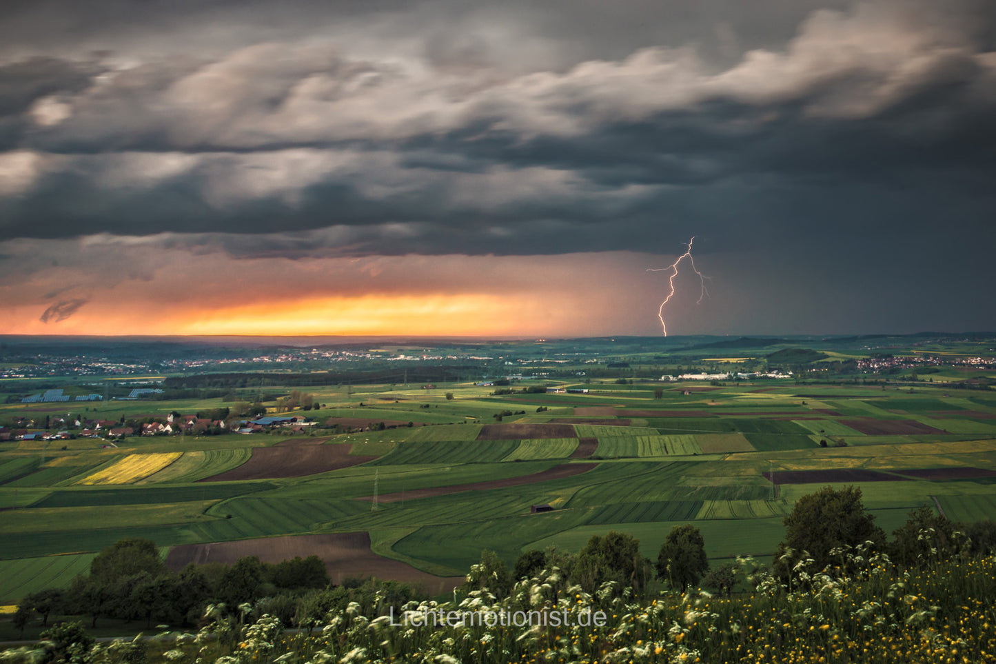 Gewitterstimmung im Schwarzwald-Baar-Kreis