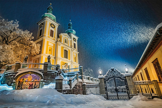 Barockarchitektur: Stadtkirche St. Johann und das Lammtor