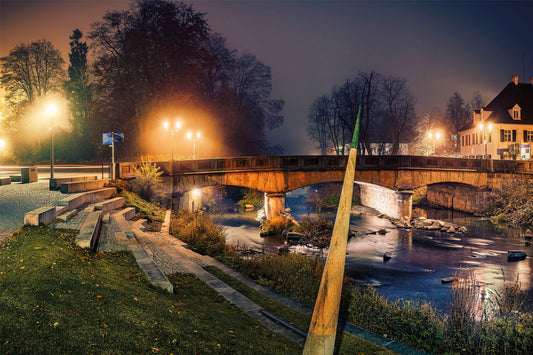 An der Brigach: Schützenbrücke und Brigachstufen