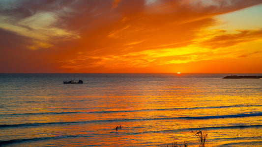 Sonnenuntergang vor Conil